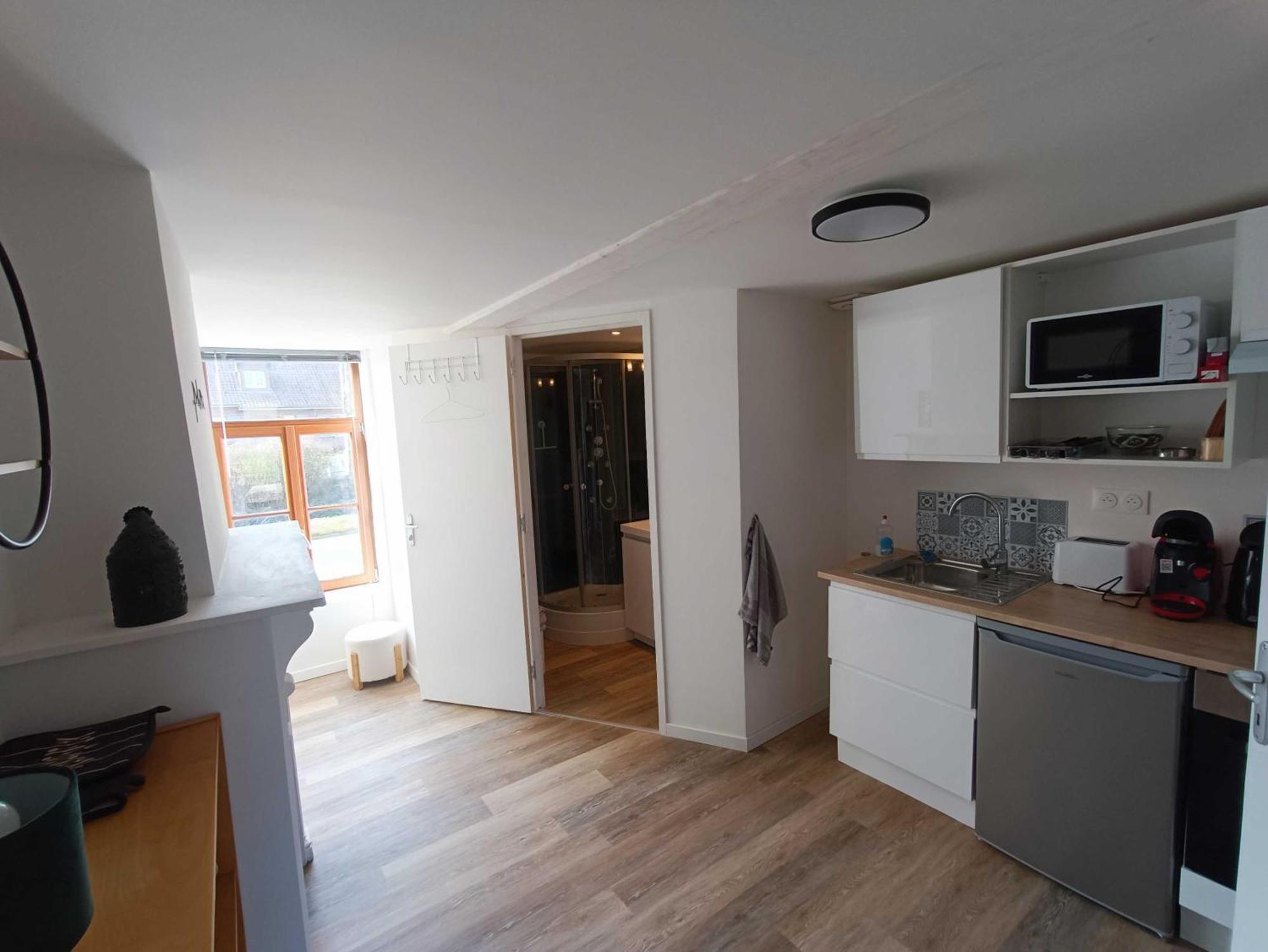 Au Nid Douillet Apartment Saint-Jans-Cappel Bagian luar foto